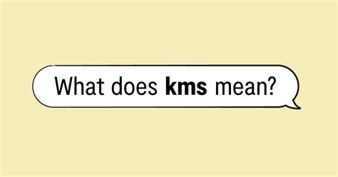 KMS Meaning